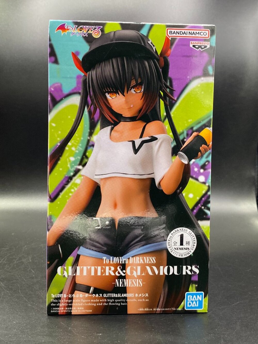 To Love Ru Darkness Nemesis Figure Street Ver. Glitter & Glamours New Sealed
